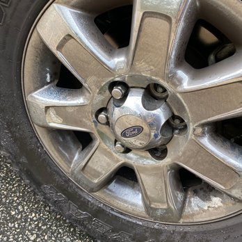 Rivertown Ford - Weird 3 of 6 lug nuts!!!  5 minutes after picking up my truck for an oil change and Tire Rotation - Car Dealers Near Me - Columbus, Georgia