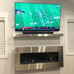 T-N-T Electronics - We provided & installed Sony OLED TV, Bose sound bar with surround sound system.