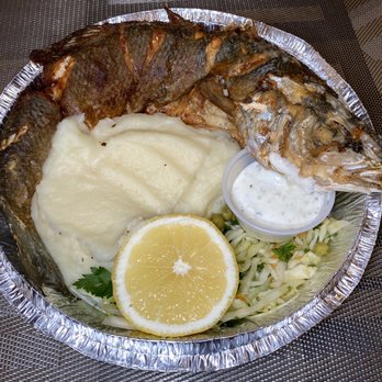 Stolovaya - Pan fried branzino - Russian Near Me - Brooklyn, New York Stolovaya - Pan fried branzino - Russian Near Me - Brooklyn, New York