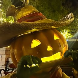"There is magic in the night when pumpkins glow by moonlight."