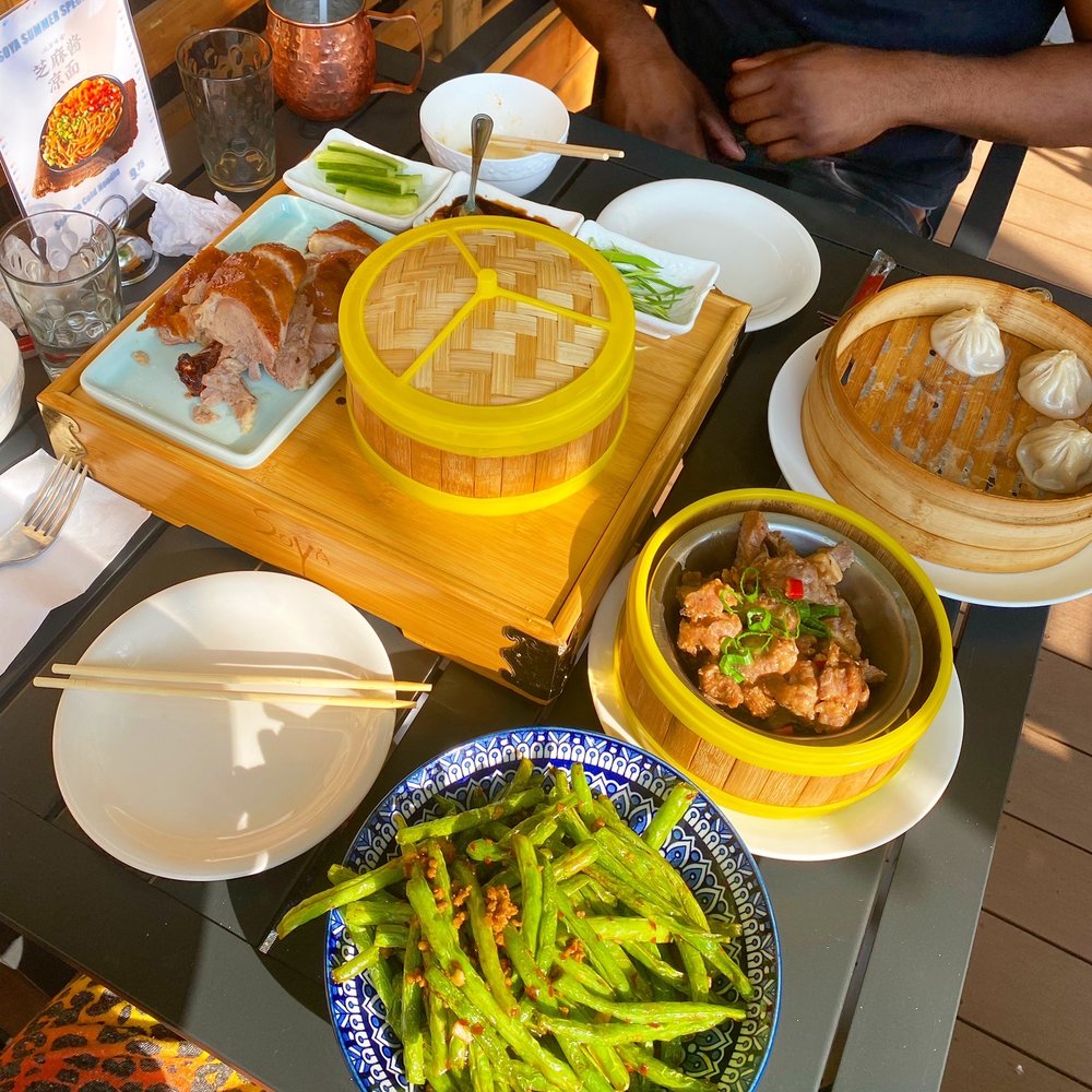 Soya Mandarin Kitchen - Xiao long bao, half Peking duck (was more than enough for 2pp), green beans & steamed short ribs - Chinese Near Me - Toronto, Ontario Soya Mandarin Kitchen - Xiao long bao, half Peking duck (was more than enough for 2pp), green beans & steamed short ribs - Chinese Near Me - Toronto, Ontario