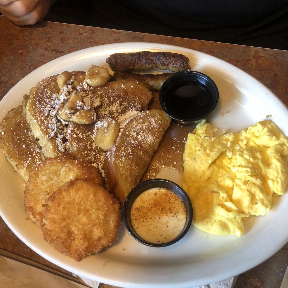 Huckleberry's - French toast platter - Breakfast & Brunch Near Me - Fairfield, California Huckleberry's - French toast platter - Breakfast & Brunch Near Me - Fairfield, California