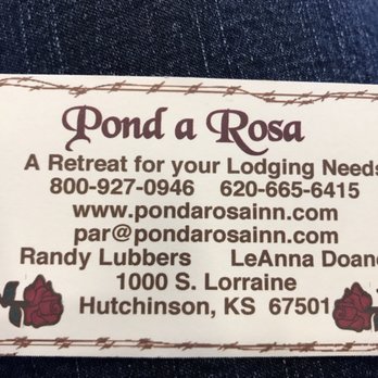 Pondarosa Inn - Vacation Rentals Near Me - Hutchinson, Kansas