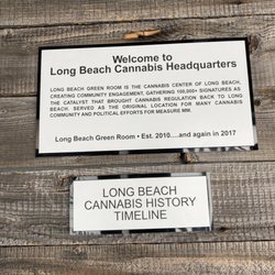 Long Beach Green Room - Oldest dispensary in Long Beach! First Legal Shop so check out our timeline in the lobby !