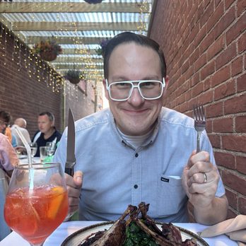 La Piazza Restaurant - Rack of lamb & Campari spritz - Italian Near Me - Wallingford, Connecticut