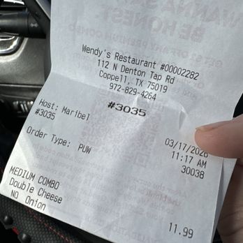 Wendy's - Burgers Near Me - Coppell, Texas
