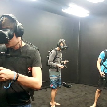 Chambers Escape Games - Our first players immersed in a Virtual Reality adventure! - Escape Games Near Me - Honolulu, Hawaii Chambers Escape Games - Our first players immersed in a Virtual Reality adventure! - Escape Games Near Me - Honolulu, Hawaii