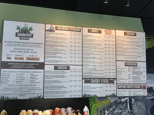 Menu photo 2 Cheba Hut Toasted Subs Little Rock, AR