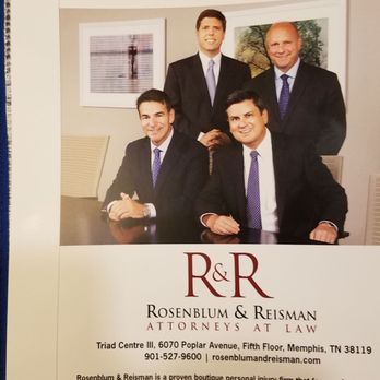 Rosenblum & Reisman - These guys are the absolute best!!! They are true advocates and give a voice to the people. - Personal Injury Law Near Me - Memphis, Tennessee Rosenblum & Reisman - These guys are the absolute best!!! They are true advocates and give a voice to the people. - Personal Injury Law Near Me - Memphis, Tennessee