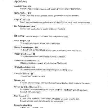 Natty B’s - Starter menu - Barbeque Near Me - Goehner, Nebraska Natty B’s - Starter menu - Barbeque Near Me - Goehner, Nebraska
