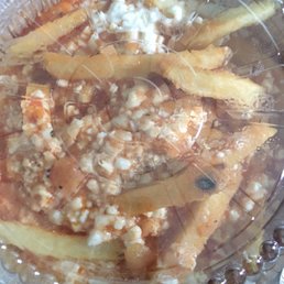 Super soggy Greek fries
