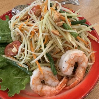Chiang Rai - papaya salad - Thai Near Me - Long Beach, California