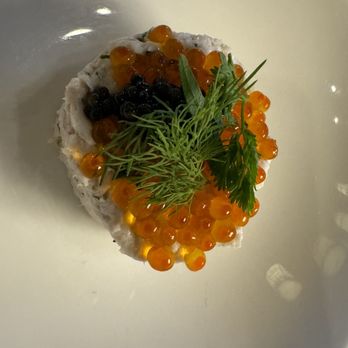 Ama Ama Restaurant - Kiawe Smoked Fish | Espelette | Smoked Trout Roe | Chervil | Dill | Taro - New American Near Me - Kapolei, Hawaii Ama Ama Restaurant - Kiawe Smoked Fish | Espelette | Smoked Trout Roe | Chervil | Dill | Taro - New American Near Me - Kapolei, Hawaii