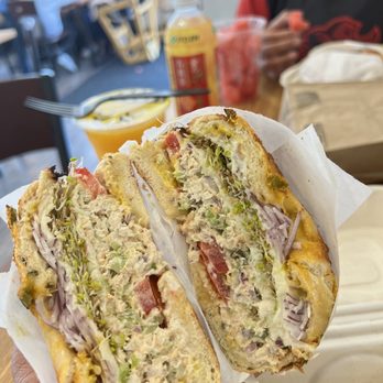 The Posh Bagel - Tuna Melt Bagel w/ Sprouts and choice of Jalapeño Cheese Bagel - Bagels Near Me - Hayward, California The Posh Bagel - Tuna Melt Bagel w/ Sprouts and choice of Jalapeño Cheese Bagel - Bagels Near Me - Hayward, California