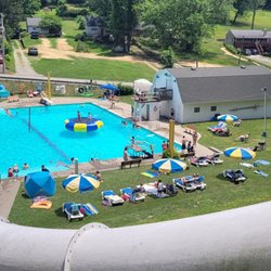 Pine Cove Swim Club - Water slide