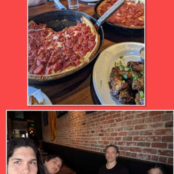 Rance's Chicago Pizza - Someone's having a birthday and wanted deep dish...everyone's happy with the choice. - Pizza Near Me - Long Beach, California Rance's Chicago Pizza - Someone's having a birthday and wanted deep dish...everyone's happy with the choice. - Pizza Near Me - Long Beach, California