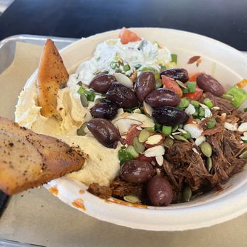Feta Cowboy - Custom bowl braised beef. Yum fresh filling healthy! - Mediterranean Near Me - Tempe, Arizona