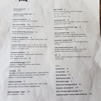 Plow - Breakfast & Brunch Near Me - San Francisco, California Plow - Breakfast & Brunch Near Me - San Francisco, California