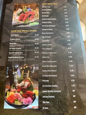 Menu photo 2 Sushi Masa Tampa, FL Menu photo 2 Sushi Masa Tampa, FL