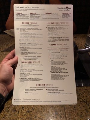 Menu photo 7 The Melting Pot Melbourne, FL