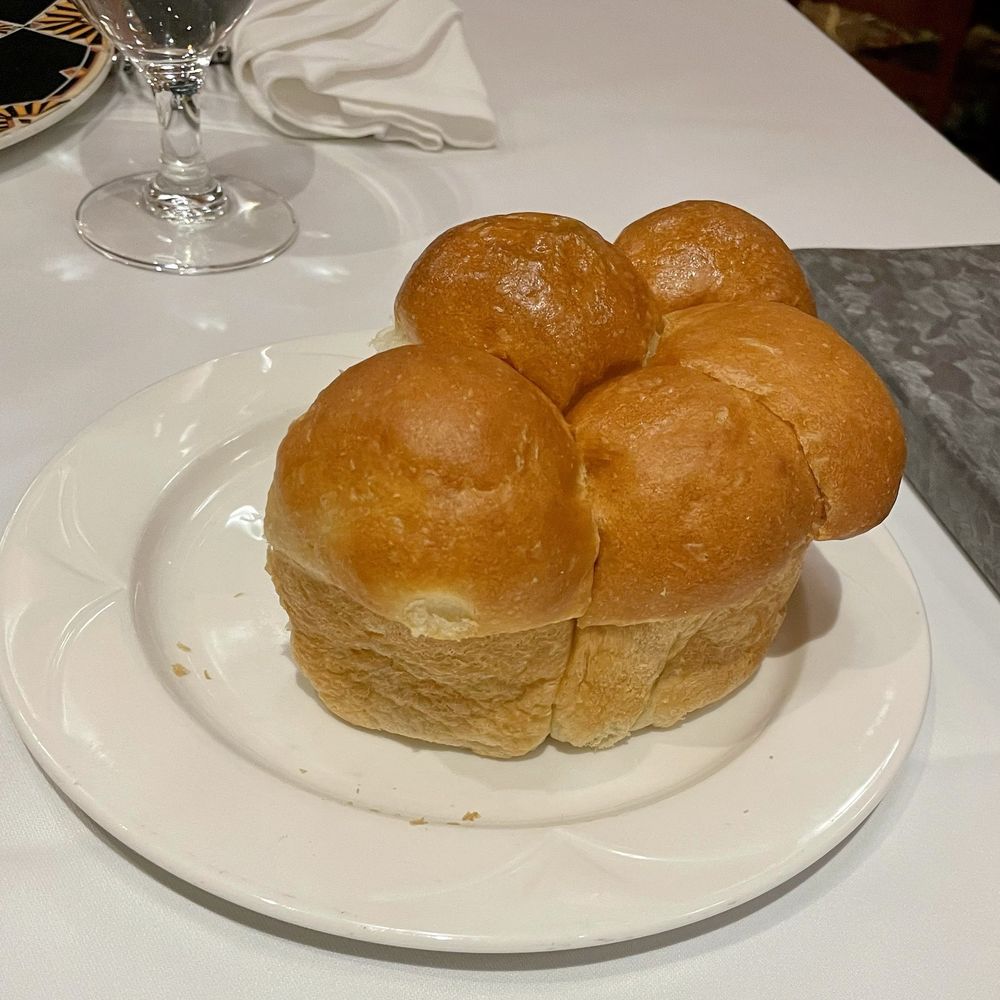 Siniikaung Bistro - Parker House Rolls were a $7 add on but worth it (a few are missing) - Salad Near Me - Mount Pleasant, Michigan Siniikaung Bistro - Parker House Rolls were a $7 add on but worth it (a few are missing) - Salad Near Me - Mount Pleasant, Michigan