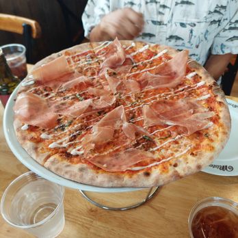 Mister O1 Extraordinary Pizza Lake Mary - Maria with prosciutto - Pizza Near Me - Heathrow, Florida Mister O1 Extraordinary Pizza Lake Mary - Maria with prosciutto - Pizza Near Me - Heathrow, Florida
