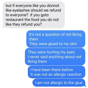 E&K Beauty - Comparing sloppy eyelash application to not liking food at a restaurant - Eyelash Service Near Me - Pasadena, California E&K Beauty - Comparing sloppy eyelash application to not liking food at a restaurant - Eyelash Service Near Me - Pasadena, California