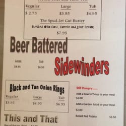 American Pie Drive In and Catering - More menu