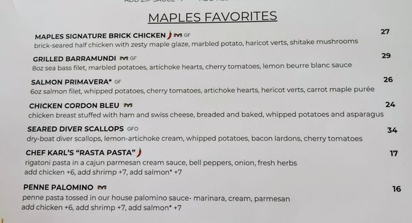 Menu photo 8 Maples Bar & Bistro Novi, MI Menu photo 8 Maples Bar & Bistro Novi, MI