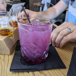 Their Blue Lemonade - on the tart side