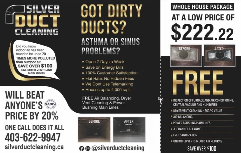 SILVER DUCT CLEANING Updated July 2024 29 Photos Calgary, Alberta