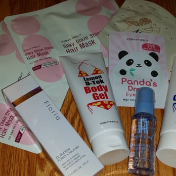 Tonymoly - Hair mask foam cleanser body gel and cleanser  sample of pandas dream eye patch and my free gift a mist - Cosmetics & Beauty Supply Near Me - Honolulu, Hawaii