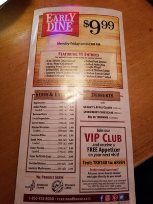Menu photo 3 Texas Roadhouse Everett, MA