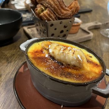 Bolero Restaurante - Banana brûlée and Spanish churros - Tapas/Small Plates Near Me - Temecula, California