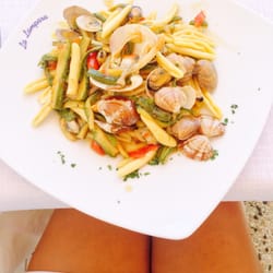 La Lampara - Pasta di mare!!! Ciao! Life is perfect right now on the island!!