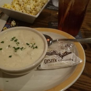 99 Restaurants - Sea food chowder  and popcorn - Pubs Near Me - Biddeford, Maine