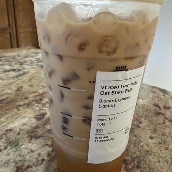 Starbucks - Venti iced horchata - Coffee & Tea Near Me - Henderson, Nevada Starbucks - Venti iced horchata - Coffee & Tea Near Me - Henderson, Nevada