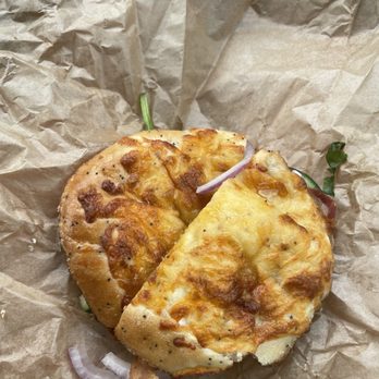 Noah's NY Bagels - Employee took their anger out on my food - Bagels Near Me - Rolling Hills Estates, California Noah's NY Bagels - Employee took their anger out on my food - Bagels Near Me - Rolling Hills Estates, California