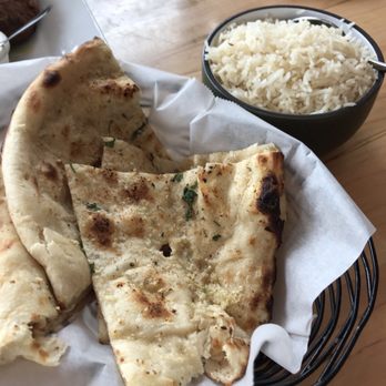 Zaika Indian - Garlic naan and side of rice - Indian Near Me - Castle Rock, Colorado Zaika Indian - Garlic naan and side of rice - Indian Near Me - Castle Rock, Colorado