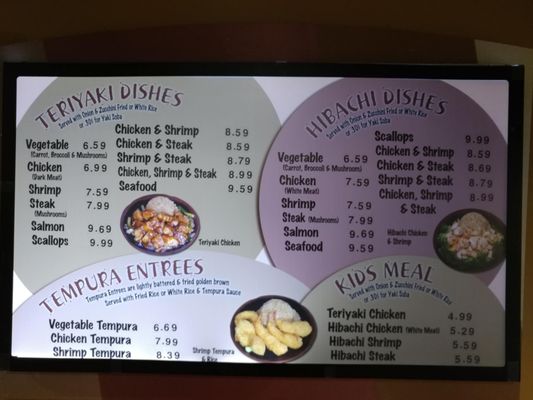 Menu photo 6 Hibachi Japan Raleigh, NC