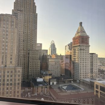 Hyatt Regency Cincinnati - View from the 22nd Floor - Hotels Near Me - Cincinnati, Ohio
