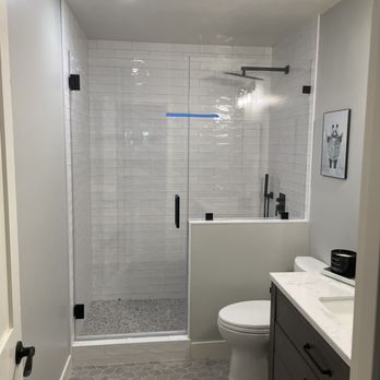 Affordable Frameless Shower Door - Shower door - Glass & Mirrors Near Me - Laguna Niguel, California
