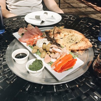 Kaos Pizzeria - burrata platter - Pizza Near Me - Denver, Colorado