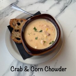 Crab & Corn Chowder Soup