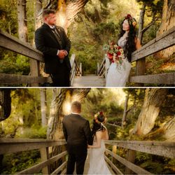 Fallen Moon Photography - Woodsy Wedding Photos