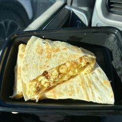 Smokin Good Burritos - Bacon breakfast quesadilla