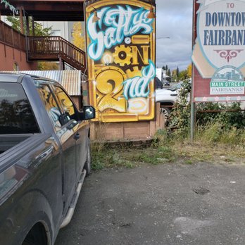 Salty's on Second - Kept looking for the entrance. Ironically, the door on 2nd said to use the side door. - Bars Near Me - Fairbanks, Alaska