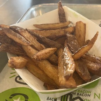 BurgerFi - Way overcooked some were burnt ! And way too much salt. - Burgers Near Me - Port St. Lucie, Florida BurgerFi - Way overcooked some were burnt ! And way too much salt. - Burgers Near Me - Port St. Lucie, Florida