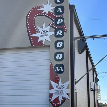 Coop Ale Works - Signage A+ to the taproom. - Breweries Near Me - Oklahoma City, Oklahoma Coop Ale Works - Signage A+ to the taproom. - Breweries Near Me - Oklahoma City, Oklahoma
