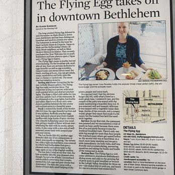 The Flying Egg - Breakfast & Brunch Near Me - Bethlehem, Pennsylvania